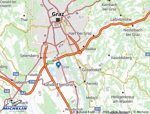 MICHELIN Thondorf map - ViaMichelin