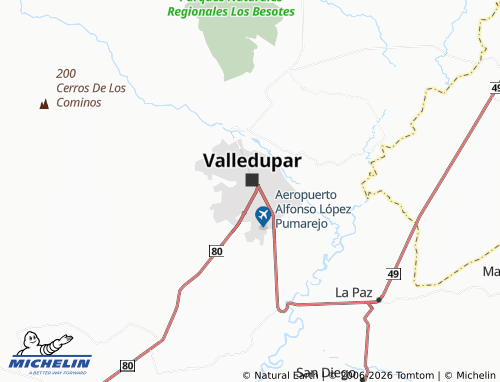 MICHELIN Los Caciques map - ViaMichelin
