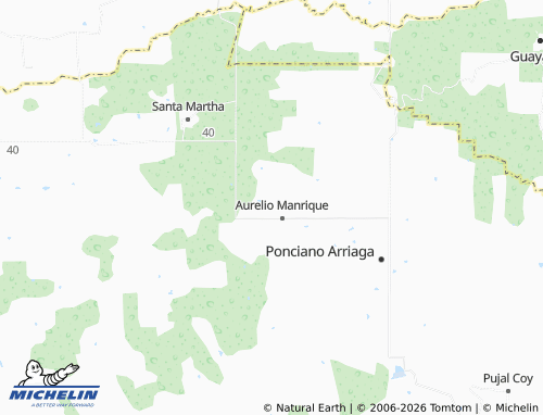MICHELIN Lerdo de Tejada map - ViaMichelin