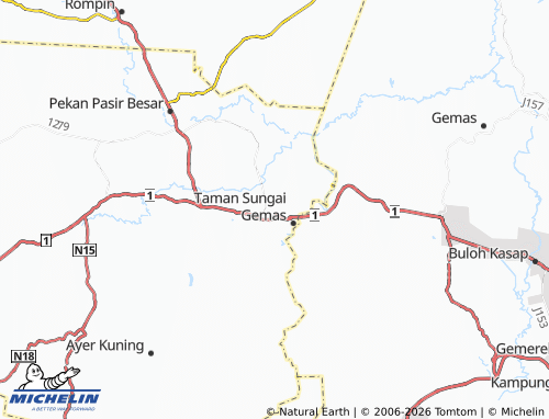 Mapa MICHELIN Taman Molek - ViaMichelin