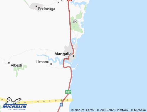 Mappa MICHELIN Mangalia - ViaMichelin