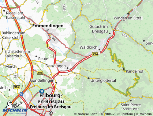 Mapa MICHELIN Buchholz - ViaMichelin