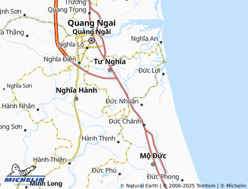 MICHELIN Nghĩa Phương map - ViaMichelin