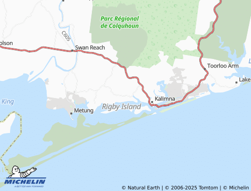 MICHELIN Nyerimilang map - ViaMichelin