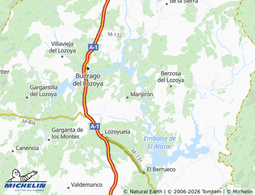 Mapa MICHELIN Manjirón - ViaMichelin