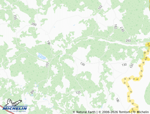 MICHELIN Antkruva map - ViaMichelin