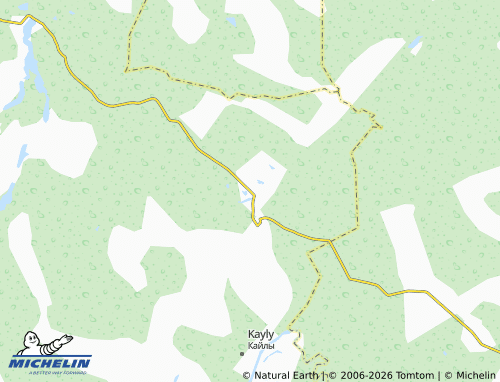 MICHELIN-Landkarte Yeltyshevo - ViaMichelin