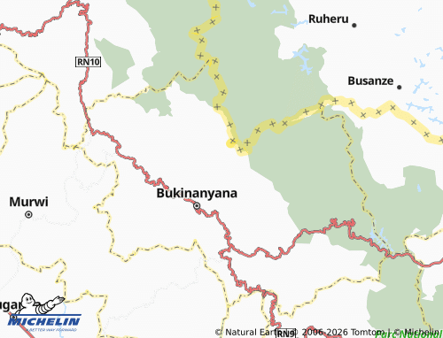 Mappa MICHELIN Bumba - ViaMichelin