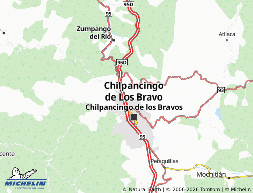 MICHELIN La Laja map - ViaMichelin