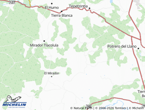 MICHELIN La Pimienta map - ViaMichelin