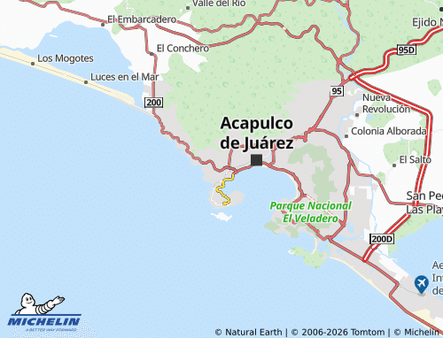 Mappa MICHELIN Miguel Alemán - ViaMichelin