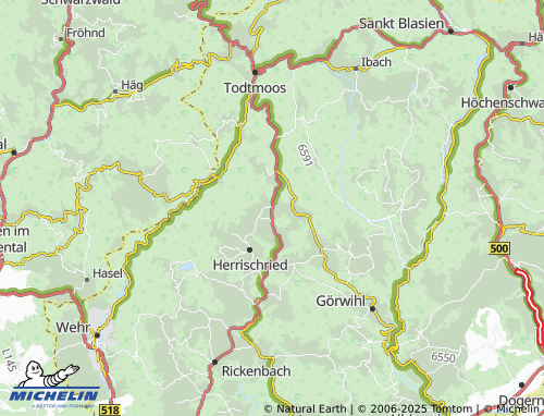 MICHELIN Kleinherrischwand map - ViaMichelin