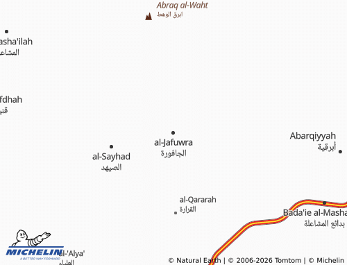 MICHELIN-Landkarte al-Jafuwra - ViaMichelin