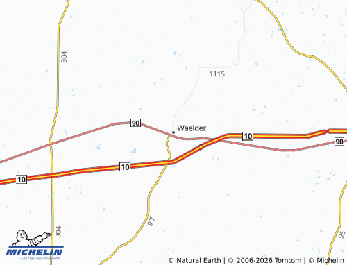 Mapa MICHELIN Waelder - ViaMichelin