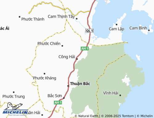 MICHELIN Công Hải map - ViaMichelin