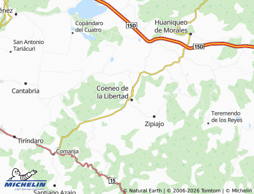 Mappa MICHELIN Santa Lucía - ViaMichelin