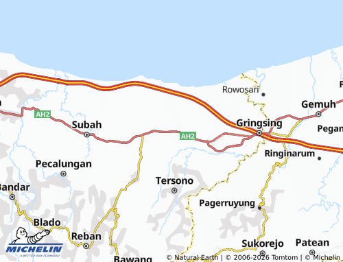 Carte MICHELIN Penundan - ViaMichelin