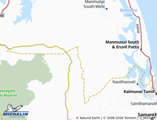 Mappa MICHELIN Nugelanda South - ViaMichelin
