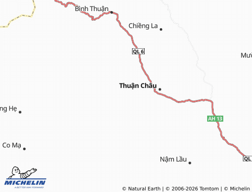 Mappa MICHELIN Chiềng Bôm - ViaMichelin