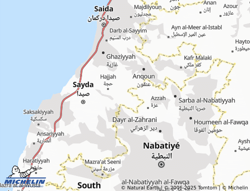 Mapa MICHELIN Khazeez - ViaMichelin