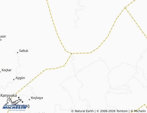 Mappa MICHELIN Yakabağ - ViaMichelin