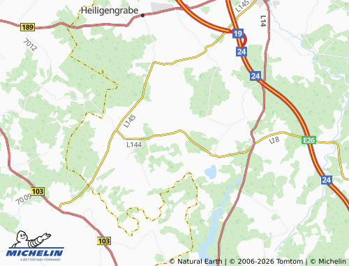 MICHELIN Grabow bei Blumenthal map - ViaMichelin