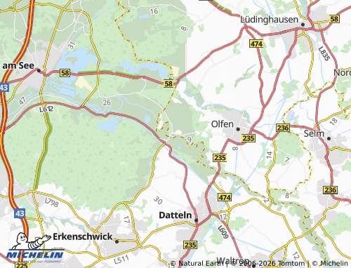 MICHELIN Eversum map - ViaMichelin