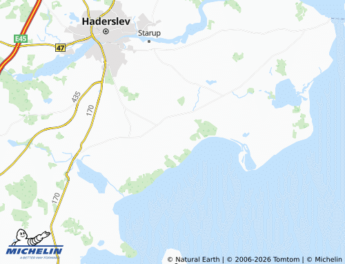 MICHELIN Kelstrup map - ViaMichelin