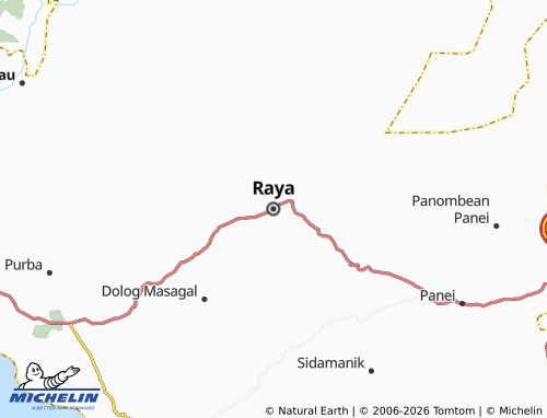Mappa MICHELIN Raya - ViaMichelin