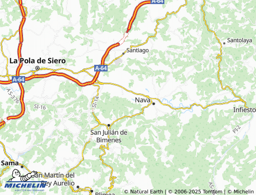 Mapa MICHELIN Robledo - ViaMichelin