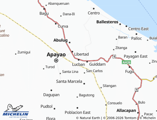 Mapa MICHELIN Lucban - ViaMichelin