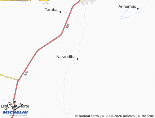 Mapa MICHELIN Narandiba - ViaMichelin