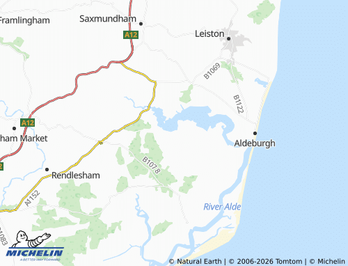 Carte MICHELIN Iken - ViaMichelin