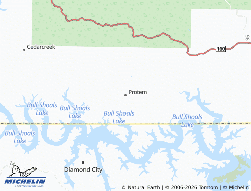 Mappa MICHELIN Protem - ViaMichelin