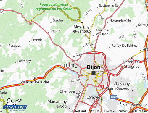 Mapa MICHELIN Daix - ViaMichelin