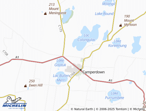 MICHELIN Skibo map - ViaMichelin