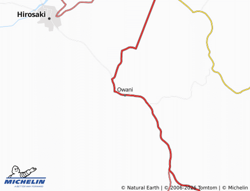 Mappa MICHELIN Owani - ViaMichelin