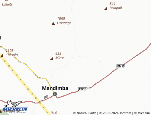 MICHELIN Nacote map - ViaMichelin