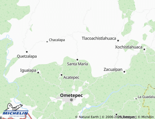 MICHELIN Santa María map - ViaMichelin