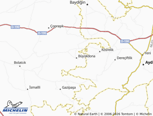 Mappa MICHELIN Büyükdona - ViaMichelin