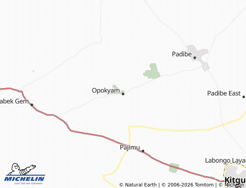 Mappa MICHELIN Opokyam - ViaMichelin
