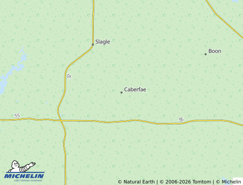 Mappa MICHELIN Caberfae - ViaMichelin