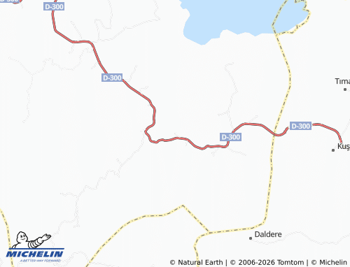 MICHELIN Nohutlu map - ViaMichelin