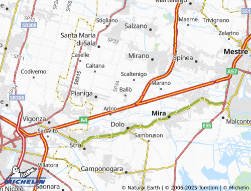 Mapa MICHELIN Ballò - ViaMichelin