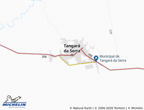 Mapa MICHELIN Tangará da Serra - ViaMichelin