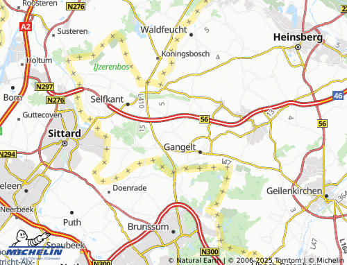 MICHELIN Hastenrath map - ViaMichelin