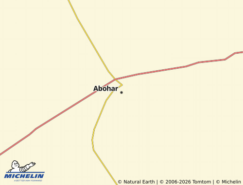 Mappa MICHELIN Abohar - ViaMichelin