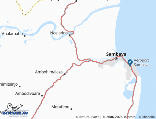 Mapa MICHELIN Antsambalahy - ViaMichelin
