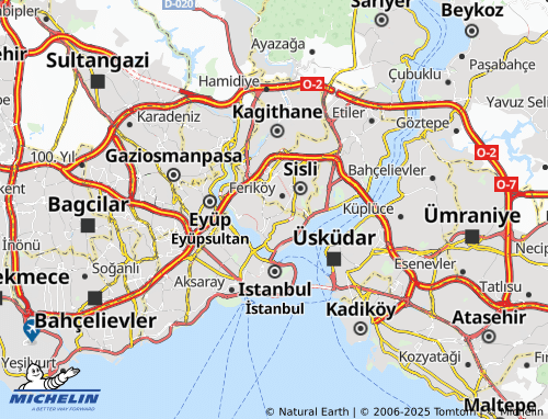 MICHELIN Hacıahmet map - ViaMichelin