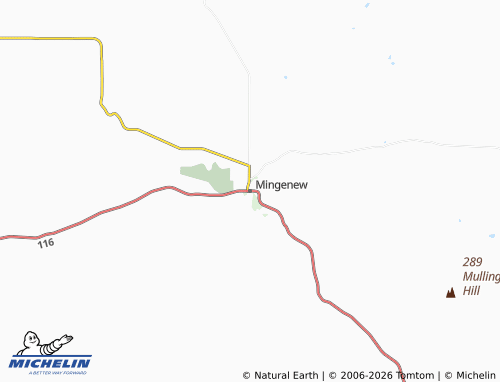 Mapa MICHELIN Mingenew - ViaMichelin
